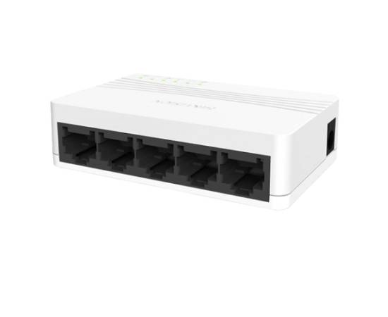 Switch 5 porturi 10/100 mbps - hikvision ds-3e0105d-e