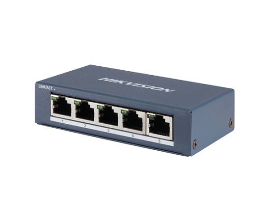 Switch 5 porturi gigabit  - hikvision ds-3e0505-e