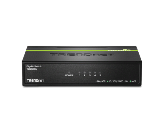 Switch greennet 5 porturi gigabit - trendnet teg-s50g, 2 image