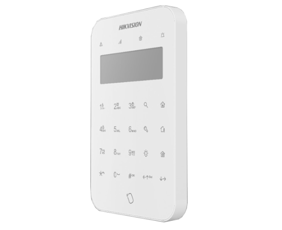 Tastatura wireless, lcd, ax pro 868mhz - hikvision ds-pk1-lt-we, 2 image