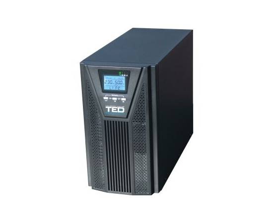 Ups 1000va online, dubla conversie, management, 2 schuko, -a0114953