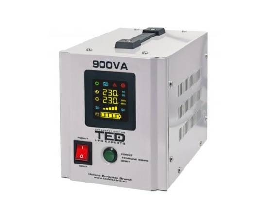 Ups 900va/500w runtime extins utilizeaza un acumulator (neinclus) ted ups expert ted000361