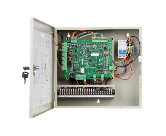Centrala de control acces pentru o usa bidirectionala, conexiune tcp/ip - hikvision - ds-k2601t