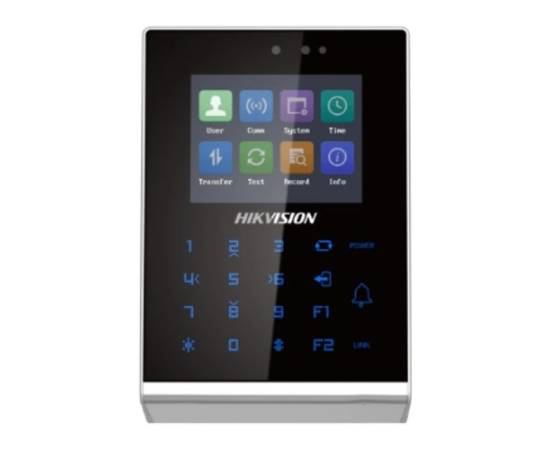 Controler stand-alone tcp/ip, wi-fi cu tastatura si cititor card, ecran lcd color 2.8 inch  - hikvision - ds-k1t105am