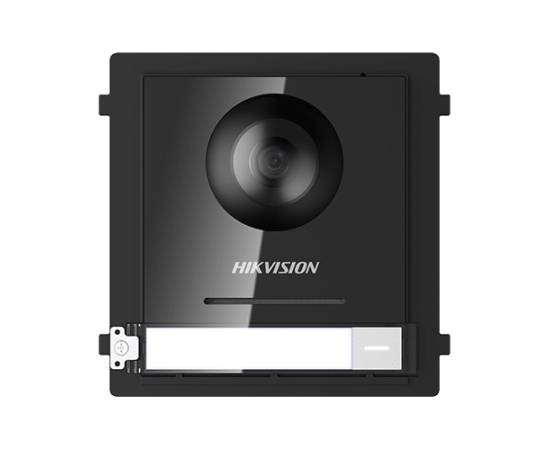 Modul master conectare 2 fire'camera video 2mp fisheye si un buton apel  - hikvision ds-kd8003-ime2