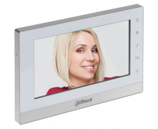 Monitor videointerfon dahua ip vth1550ch, lcd 7'', slot microsd, alarma, supraveghere ipc