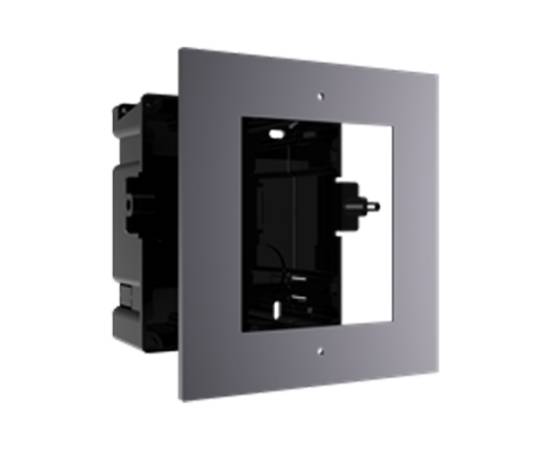 Rama montaj ingropat, 1 modul, pentru interfon modular - hikvision, 2 image