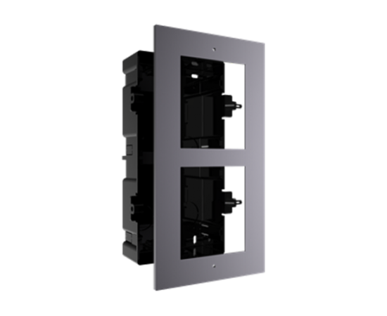 Rama montaj ingropat, 2 module, pentru interfon modular - hikvision