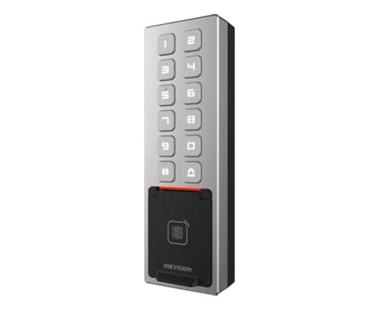 Terminal control acces pin card amprenta bluetooth wiegand wi-fi rs485 alarma - hikvision ds-k1t805mbfwx, 3 image