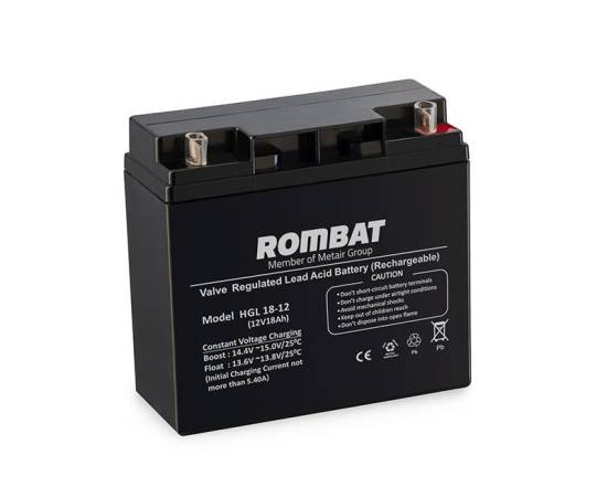 Acumulator 12v 18ah fbi rombat  hgl12-18