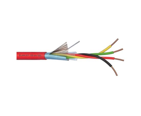 Cablu de incendiu 2x2x0.8mm, ecranat, 100m