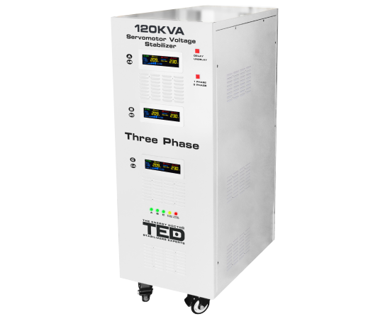 Stabilizator retea maxim 120kva-svc cu servomotor trifazat-trifazat ted000088