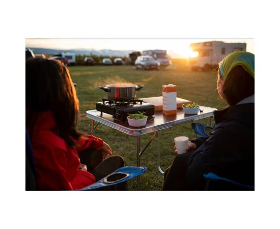 Aragaz smart camping, portabil, 2500 w, un arzator, aprindere piezo-electrica, 34x26x9 cm, chomik, 2 image