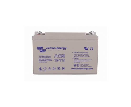 Baterie agm deep cycle 12v/110ahm, victron energy, bat412101084