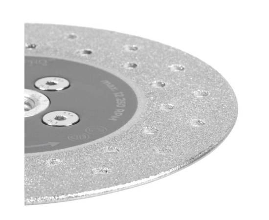 Disc diamantat, 2 in 1, taiere si slefuire beton, marmura, placi ceramice, 125 mm, m14, strend pro, 9 image