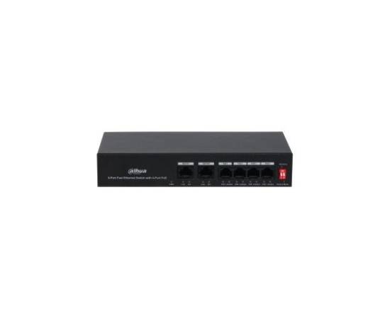 Switch 4 porturi, 1.2 gbps, poe, cu management, dahua pfs3006-4et-36