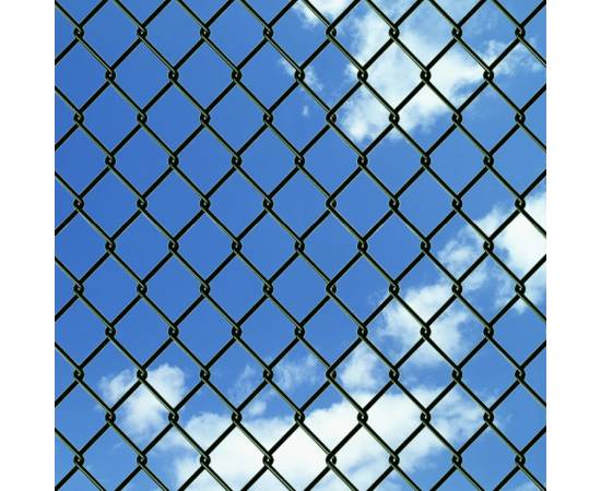 Gard de legătură din plasă, 1,25 x 25 m, oțel, 3 image