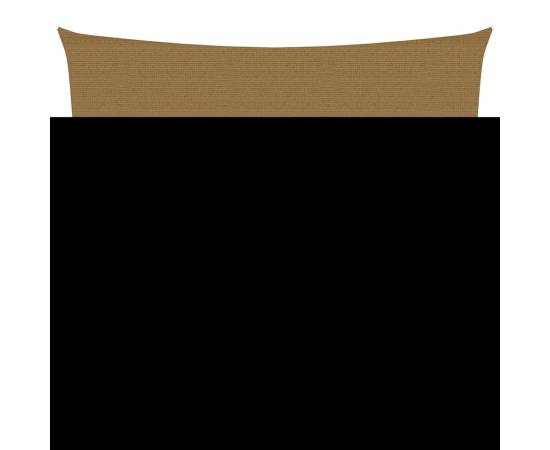 Pânză parasolar, gri taupe, 4,5x4,5 m, hdpe, 160 g/m²