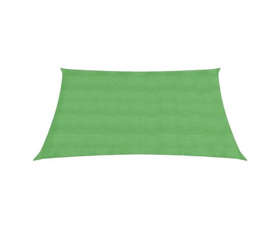 Pânză parasolar, verde deschis, 4,5x4.5 m, hdpe, 160 g/m², 2 image