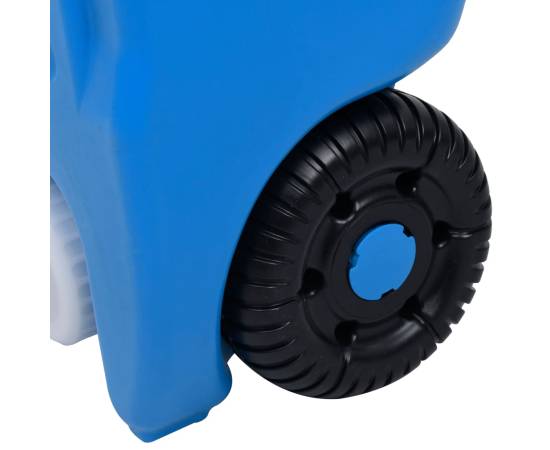 Rezervor de apă cu roți pentru camping, albastru, 40 l, 6 image
