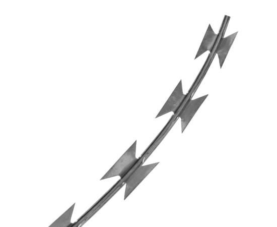 Role sârmă ghimpată elicoidală, 2 buc., 100 m, oțel zincat, 5 image