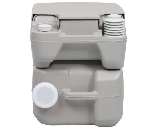 Set portabil cu toaletă și rezervor de apă pentru camping, 3 image