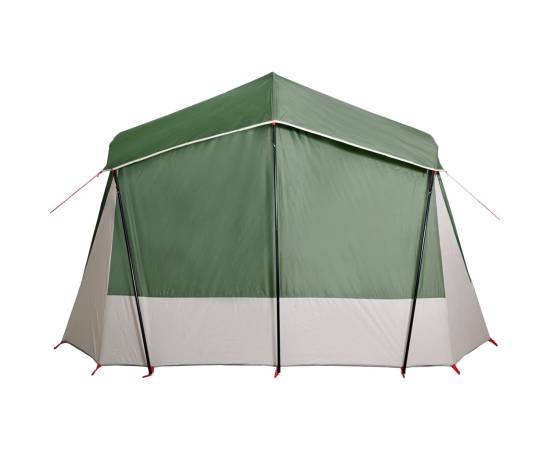 Cort cabină de camping, 5 persoane, verde, impermeabil, 9 image