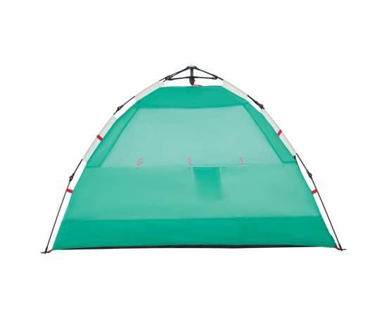 Cort camping 4 persoane verde marin impermeabil setare rapidă, 8 image
