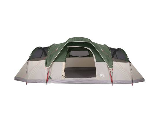 Cort de camping cupolă pentru 1 persoană, verde, impermeabil, 7 image