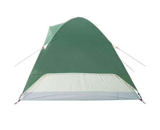 Cort de camping cupolă pentru 6 persoane, verde, impermeabil, 9 image