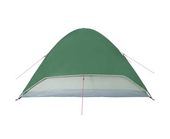Cort de camping cupolă pentru 6 persoane, verde, impermeabil, 10 image