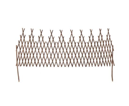 Gard de zăbrele din salcie, 5 buc., 3 image