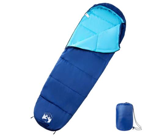 Sac de dormit tip mumie pentru adulți de camping, 3 anotimpuri