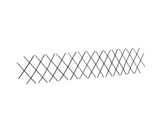 Garduri cu zăbrele, 5 buc.,180 x 30 cm, salcie, 2 image