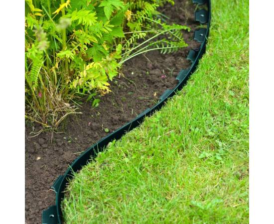 Nature margine pentru bordură de grădină, verde, 5cmx10m