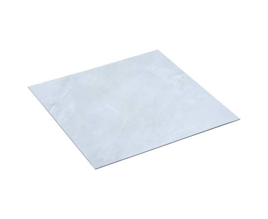 Plăci de pardoseală autoadezive 20 buc. alb marmură pvc 1,86 m², 2 image