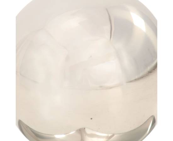 Capace stâlpi tip glob, 6 buc., 71 x 71 mm, oțel inoxidabil, 6 image