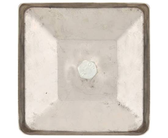 Capace stâlpi tip glob, 6 buc., 71 x 71 mm, oțel inoxidabil, 8 image