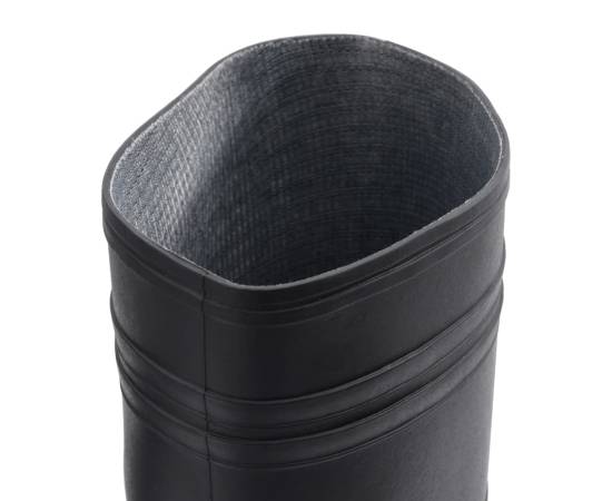 Cizme de ploaie, negru, pvc, mărime 38, 6 image