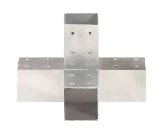 Conector de grindă, formă x, 71 x 71 mm, metal galvanizat, 2 image