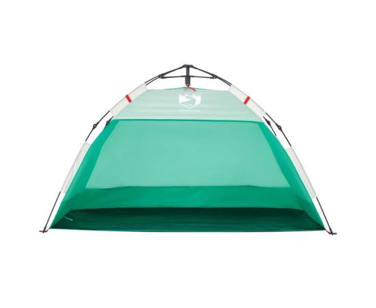 Cort camping 4 persoane verde marin impermeabil setare rapidă, 5 image