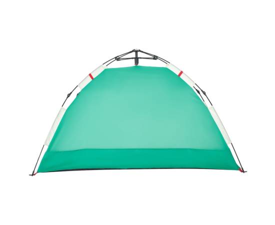 Cort camping 4 persoane verde marin impermeabil setare rapidă, 7 image