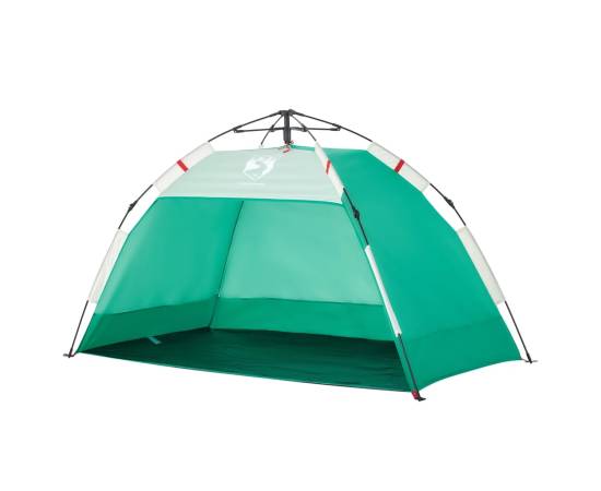 Cort camping 4 persoane verde marin impermeabil setare rapidă, 4 image