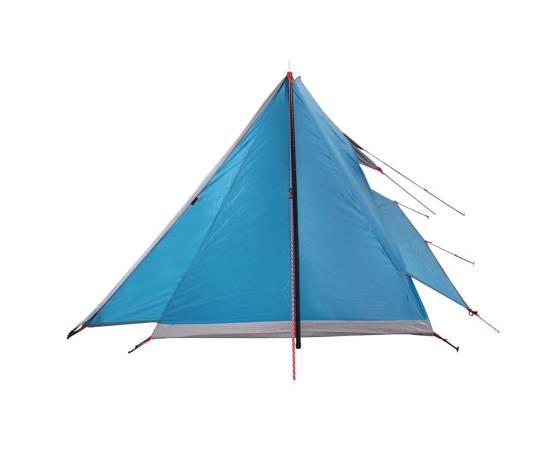 Cort camping pentru 2 persoane, albastru, impermeabil, 6 image