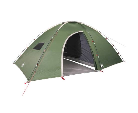 Cort de camping pentru 8 persoane, verde, impermeabil, 6 image