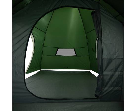 Cort de camping pentru 8 persoane, verde, impermeabil, 10 image
