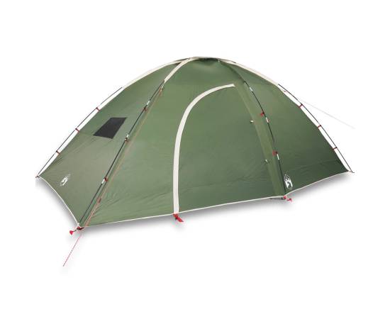 Cort de camping pentru 8 persoane, verde, impermeabil, 2 image