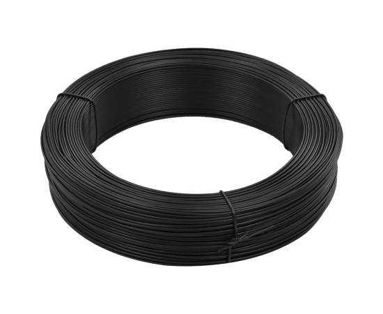 Fir de tensionare pentru gard 250 m 0,9/1,4 mm, antracit, oțel