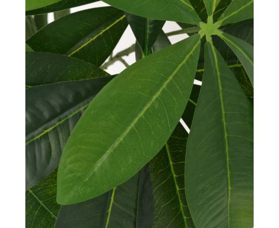 Plantă artificială arborele norocos cu ghiveci, 85 cm, verde, 2 image