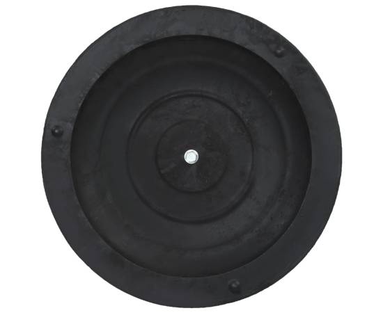 Suport umbrelă de soare rotund, negru, 10 kg, polirășină, 5 image